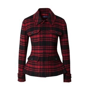 Polo Ralph Lauren Átmeneti dzseki 'ANNABEL'  piros / fekete