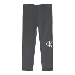 Calvin Klein Jeans Leggings  sötétszürke / fekete / fehér