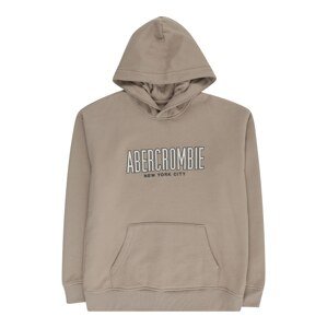 Abercrombie & Fitch Tréning póló  sötét bézs / fekete / fehér