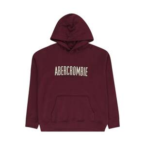 Abercrombie & Fitch Tréning póló  ekrü / bogyó / fekete