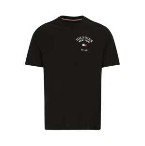 Tommy Hilfiger Big & Tall Póló 'VARSITY'  tengerészkék / rikító piros / fekete / fehér