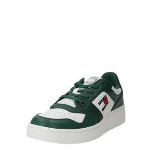 Tommy Jeans Rövid szárú sportcipők 'Essential Retro'  tengerészkék / zöld / piros / fehér