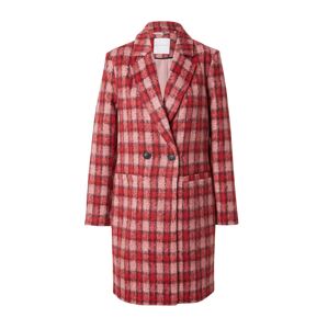 RINO & PELLE Átmeneti kabátok  fáradt rózsaszín / piros / burgundi vörös / piszkosfehér