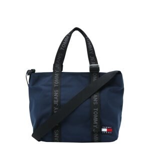 Tommy Jeans Shopper táska 'Essential'  éjkék / piros / fehér
