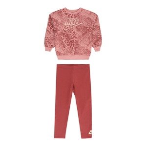Nike Sportswear Jogging ruhák 'SWOOSH'  fáradt rózsaszín / rozsdavörös
