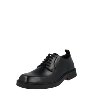 HUGO Fűzős cipő 'Iker_Derb_lt'  fekete