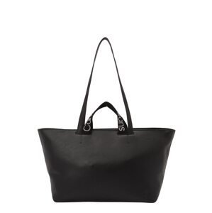 Calvin Klein Jeans Shopper táska  fekete / piszkosfehér