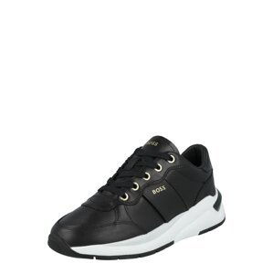 BOSS Black Rövid szárú sportcipők 'Skylar'  arany / fekete
