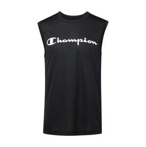 Champion Authentic Athletic Apparel Funkcionális felső  fekete / ezüst / fehér