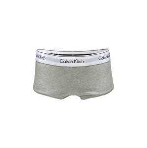 Calvin Klein Underwear Bugyi 'Boyshort'  szürke melír / fekete / fehér