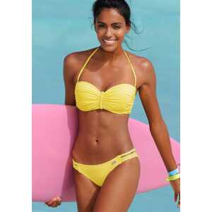 BUFFALO Bikini nadrágok 'Happy'  sárga